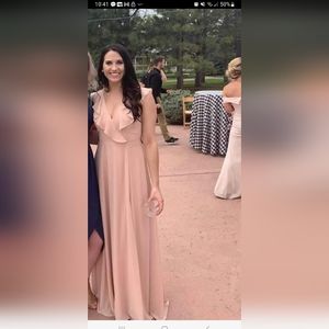 Lulus pink dress size 4